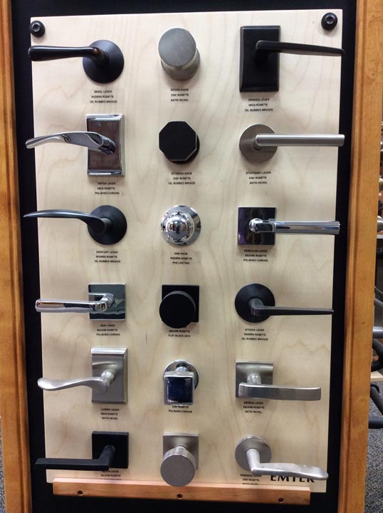 Interior Knobs, Levers and Entry Handles
