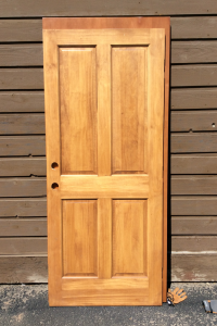 004 4-Panel Clear Pine Door